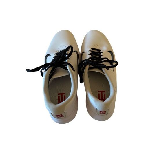 Nike Mens White Lace Up Round Toe Zoom TW Tiger Woods Golf Shoes Size 7.5 - Picture 5 of 16
